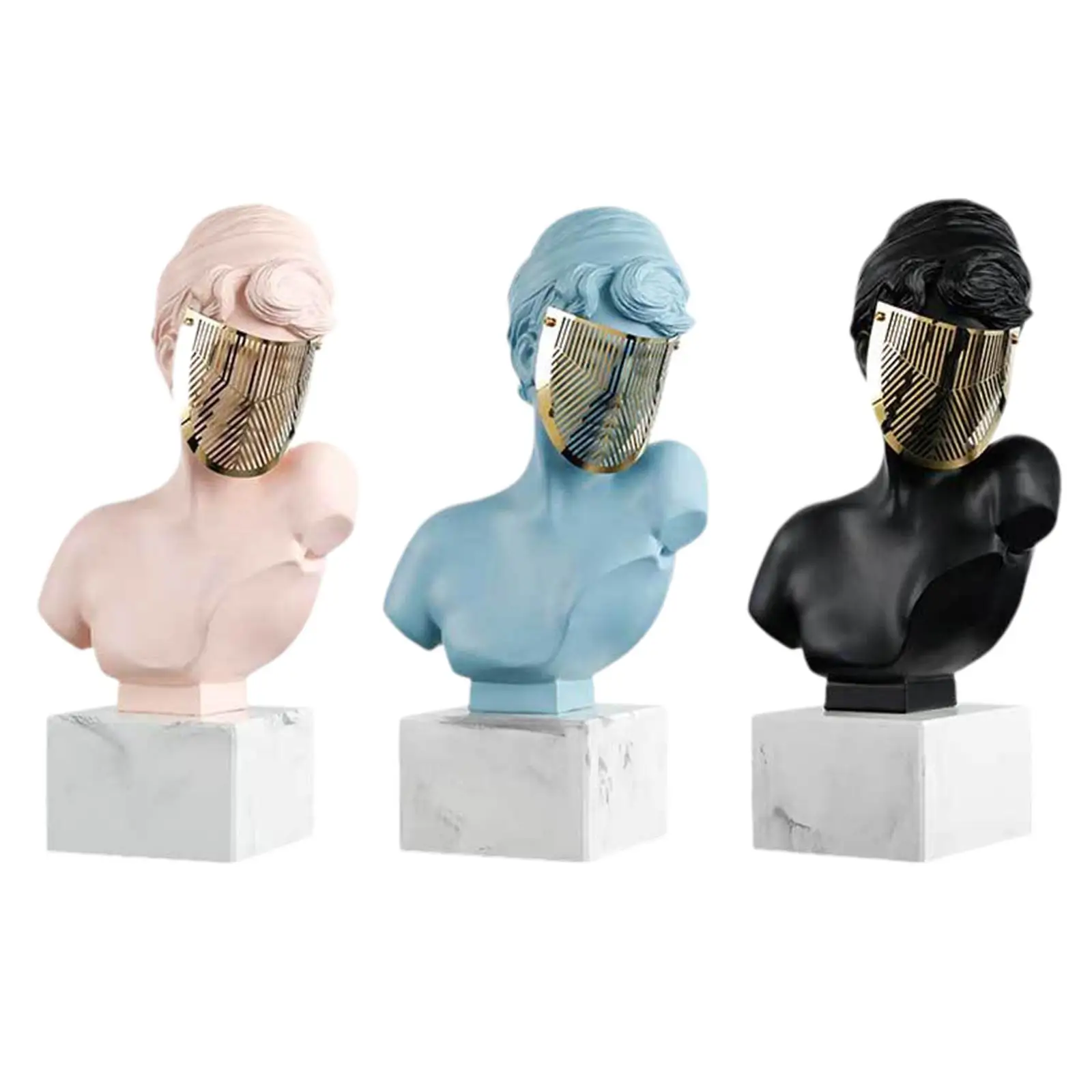 Nordic Art Statue Sculpture Resin Photo Prop Decorative Desktop Ornament for 
Nordic Art Statue Sculpture Resin Photo Prop Decorative Desktop Ornament for
