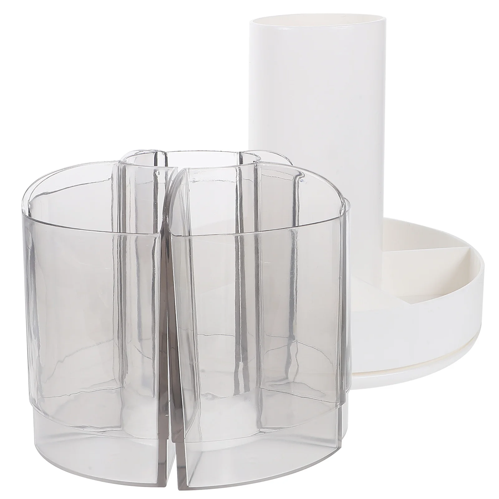 Desktop Large Capacity Pen Holder Office Pencil Rotating Makeup Organizer Plastic
Desktop Large Capacity Pen Holder Office Pencil Rotating Makeup Organizer Plastic