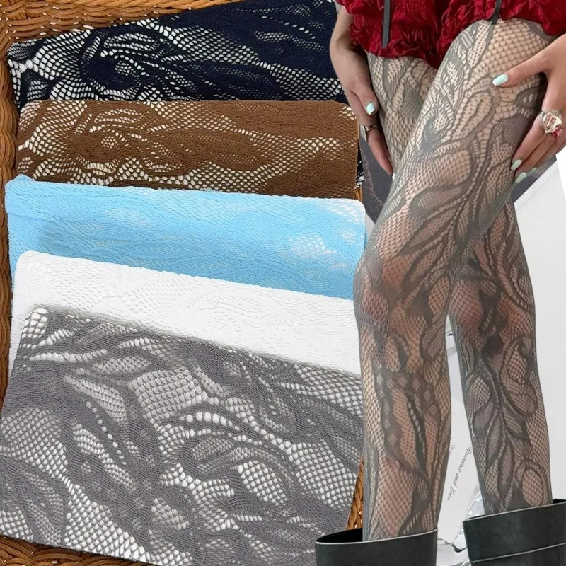 1/5pairs Lace Fishnet Tights Women Sheer Floral Pantyhose Sexy Mesh Stockings High Stretch Hosiery Halloween Costume Accessories
1/5pairs Lace Fishnet Tights Women Sheer Floral Pantyhose Sexy Mesh Stockings High Stretch Hosiery Halloween Costume Accessories