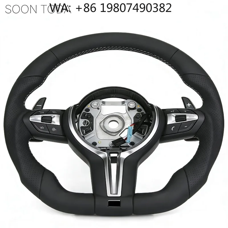 Breathable Genuine Leather Flat Bottom Steering Wheel, Sport Modified Replacement Parts For Multi Chassis Aftermarket Vehicle Up
Breathable Genuine Leather Flat Bottom Steering Wheel, Sport Modified Replacement Parts For Multi Chassis Aftermarket Vehicle Up