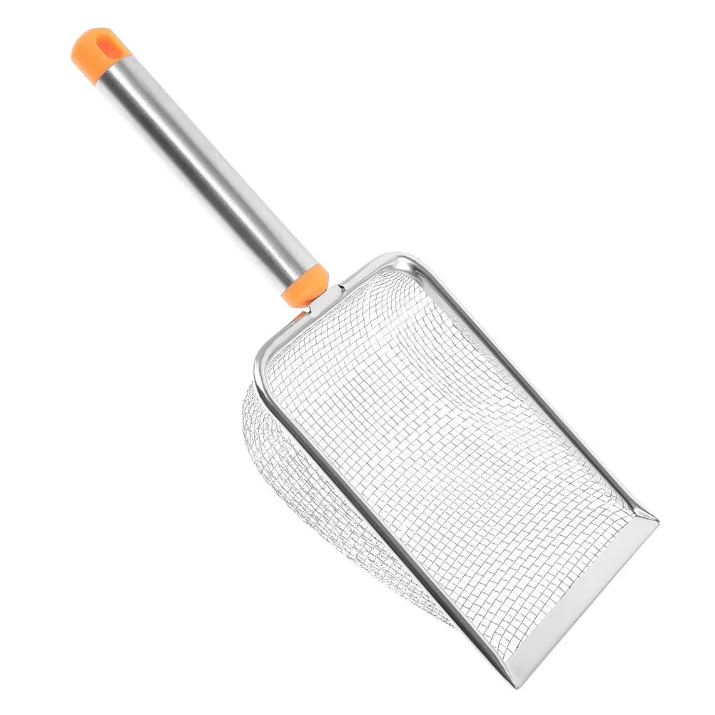 Stainless Steel Cat Litter Scoop 38X38mm Mesh Poop Shovel Rabbit Sifter Orange Handle Leak Proof Cleaning Tool Pet
Stainless Steel Cat Litter Scoop 38X38mm Mesh Poop Shovel Rabbit Sifter Orange Handle Leak Proof Cleaning Tool Pet