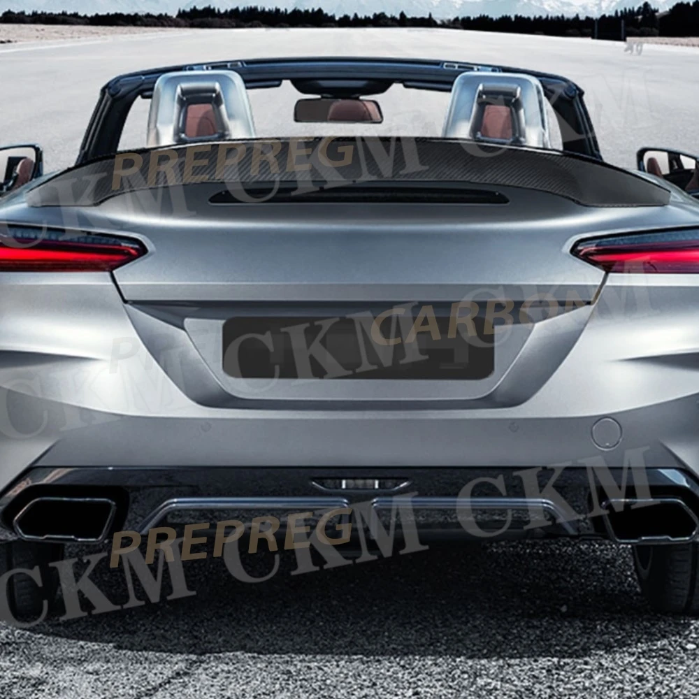 Carbon Fiber Duckbill Rear Trunk Wing Spoiler for BMW Z4 G29 2019 2020 2021 Rear Spoiler Car Accessories Body Kits
Carbon Fiber Duckbill Rear Trunk Wing Spoiler for BMW Z4 G29 2019 2020 2021 Rear Spoiler Car Accessories Body Kits