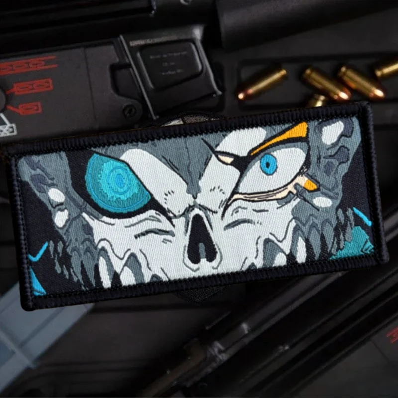 Monster 8 Eyes Tactical Patch Anime Character Printing Patches Hook&Loop Soldier Morale Badge Military Armband Backpack Stickers
Monster 8 Eyes Tactical Patch Anime Character Printing Patches Hook&Loop Soldier Morale Badge Military Armband Backpack Stickers