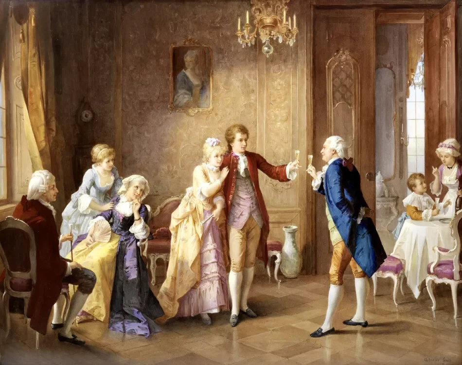 Engagement scene, Art Picture Print Silk Poster Living Room Decor ,Home Wall
Engagement scene, Art Picture Print Silk Poster Living Room Decor ,Home Wall