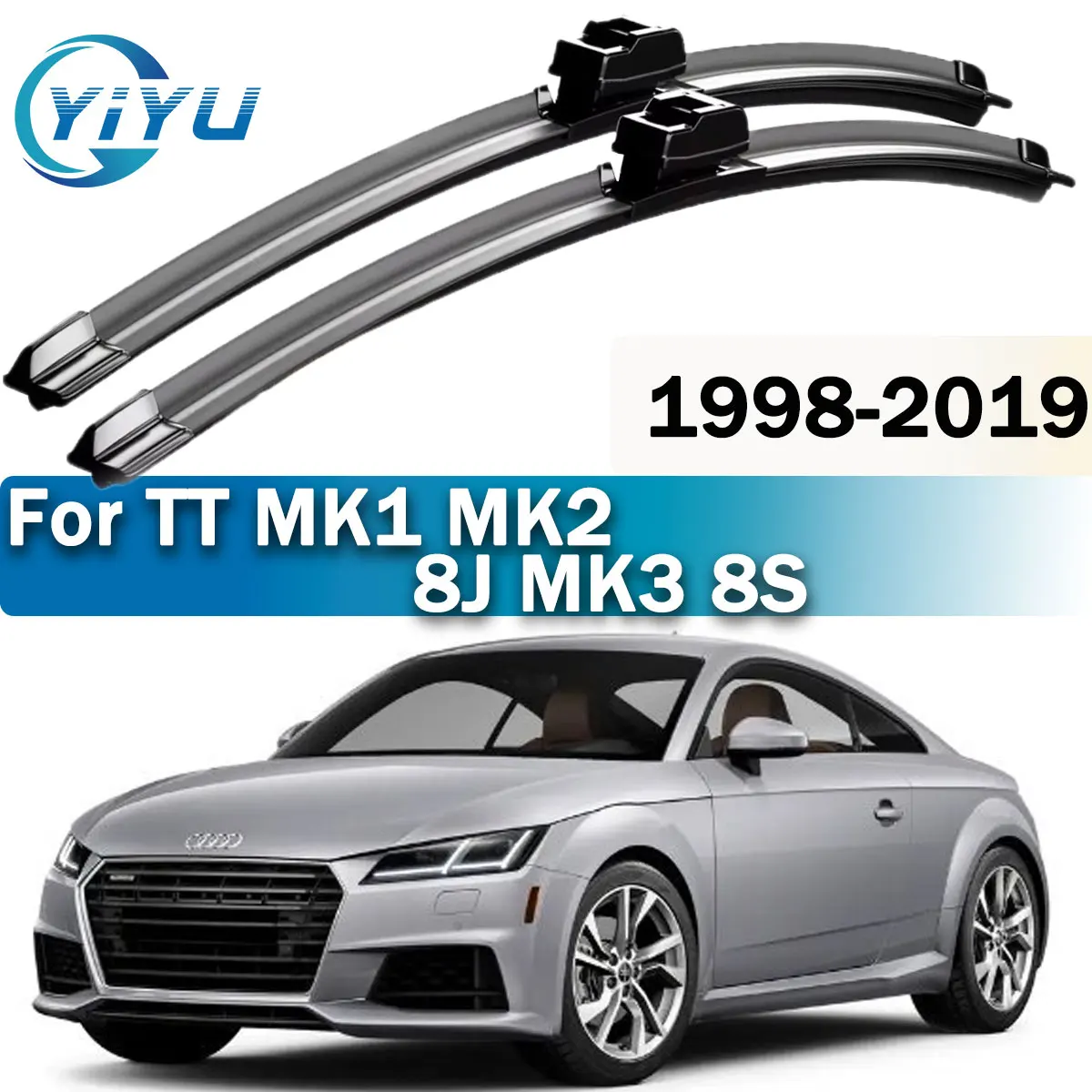 2PCS Car Front Wiper Blades For Audi TT MK1 MK2 8J MK3 8S 1998-2019 Windscreen Windshield Window Accessories
2PCS Car Front Wiper Blades For Audi TT MK1 MK2 8J MK3 8S 1998-2019 Windscreen Windshield Window Accessories