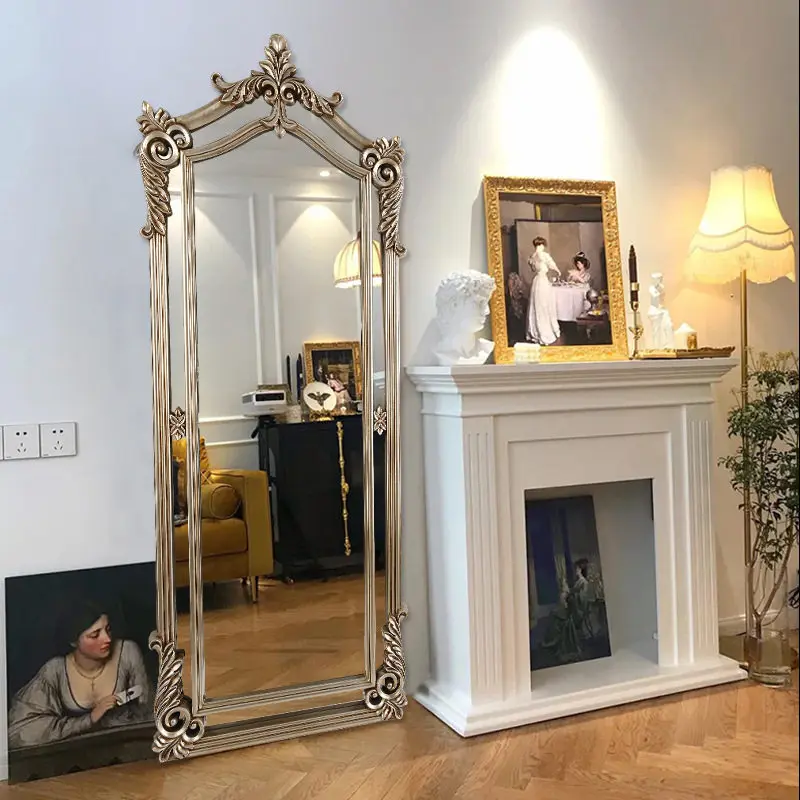 Apartment Gold Decorative Mirrors Luxury Nordic Square Design Mirrors Full Body Vintage Princess Specchi Decorativi Home Decor
Apartment Gold Decorative Mirrors Luxury Nordic Square Design Mirrors Full Body Vintage Princess Specchi Decorativi Home Decor