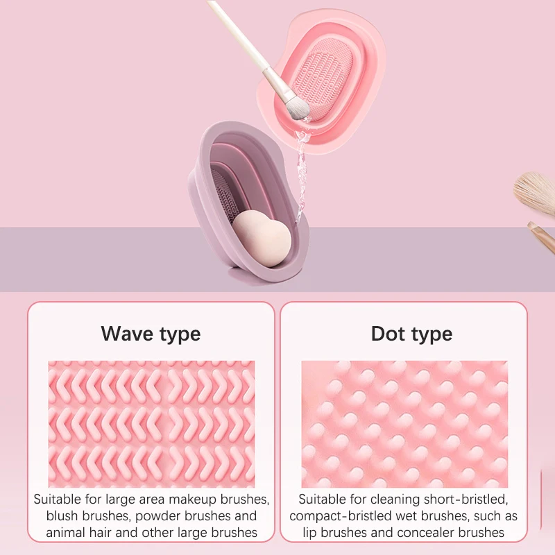 Foldable Silicone Bowl Facial Mask Brush Makeup Brush Cleaning Bowl Beauty Egg Sponge Puff Washing Tool Brush Drying
Foldable Silicone Bowl Facial Mask Brush Makeup Brush Cleaning Bowl Beauty Egg Sponge Puff Washing Tool Brush Drying
