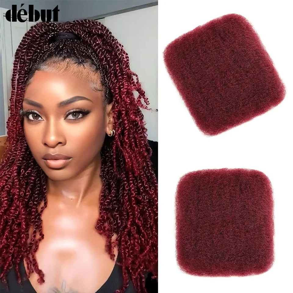 #99J Afro Kinky Bulk Hair Virgin Human Hair for Braiding No Attachment Dreadlock Highlight Braids Best Sale Top Quality
#99J Afro Kinky Bulk Hair Virgin Human Hair for Braiding No Attachment Dreadlock Highlight Braids Best Sale Top Quality