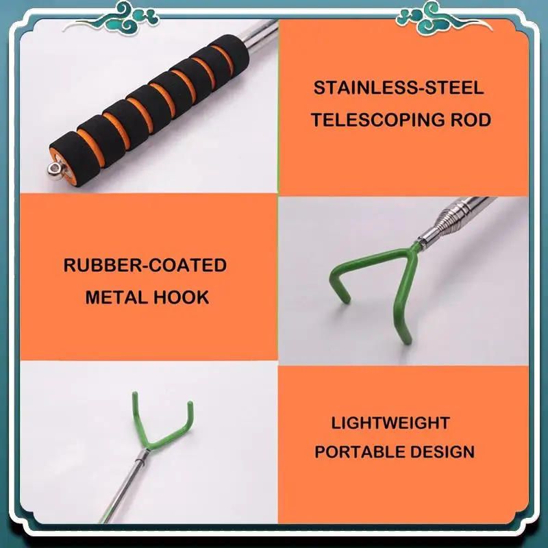 Reliable 6X Disc Golf Retriever Telescoping Disc Golf Grabber Durable Stainless Steel Disc Golf Retrieving Device Retrieve Discs
Reliable 6X Disc Golf Retriever Telescoping Disc Golf Grabber Durable Stainless Steel Disc Golf Retrieving Device Retrieve Discs
