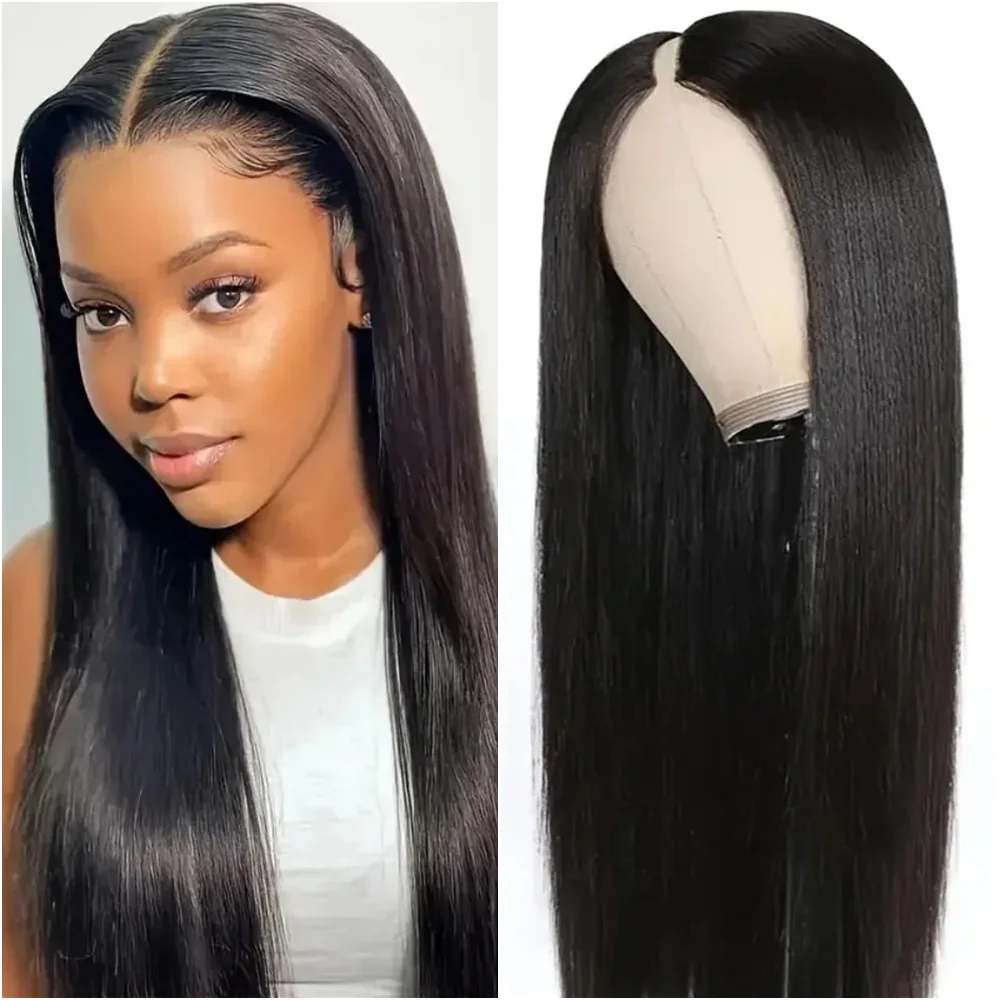 16 32 Inch Bone Straight V Part Human Hair Wig Glueless No Leave Out Ready to Wear Drawstring Clip In V Part Remy Hair Wigs For Women
16 32 Inch Bone Straight V Part Human Hair Wig Glueless No Leave Out Ready to Wear Drawstring Clip In V Part Remy Hair Wigs For Women