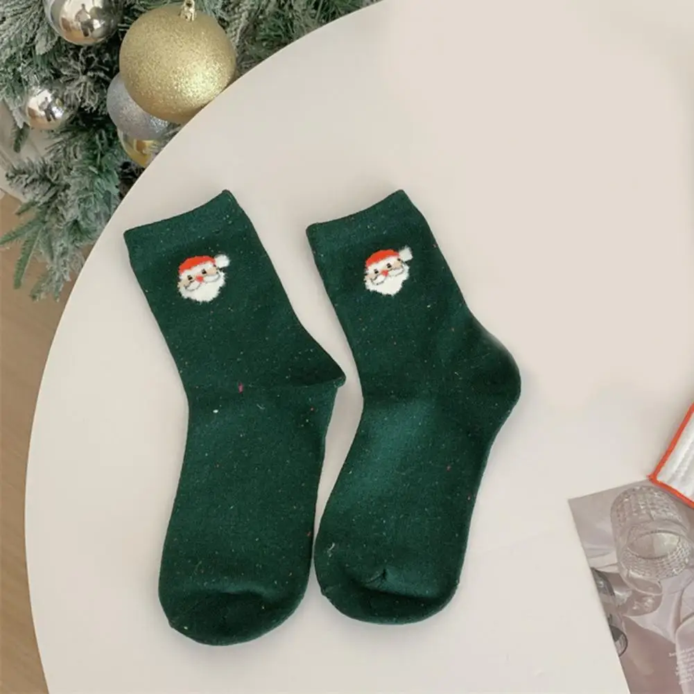 Breathable Christmas Socks Christmas Elk Snowman Print Mid-tube Socks for Women Thick Warm Anti-slip Winter Socks with Good
Breathable Christmas Socks Christmas Elk Snowman Print Mid-tube Socks for Women Thick Warm Anti-slip Winter Socks with Good