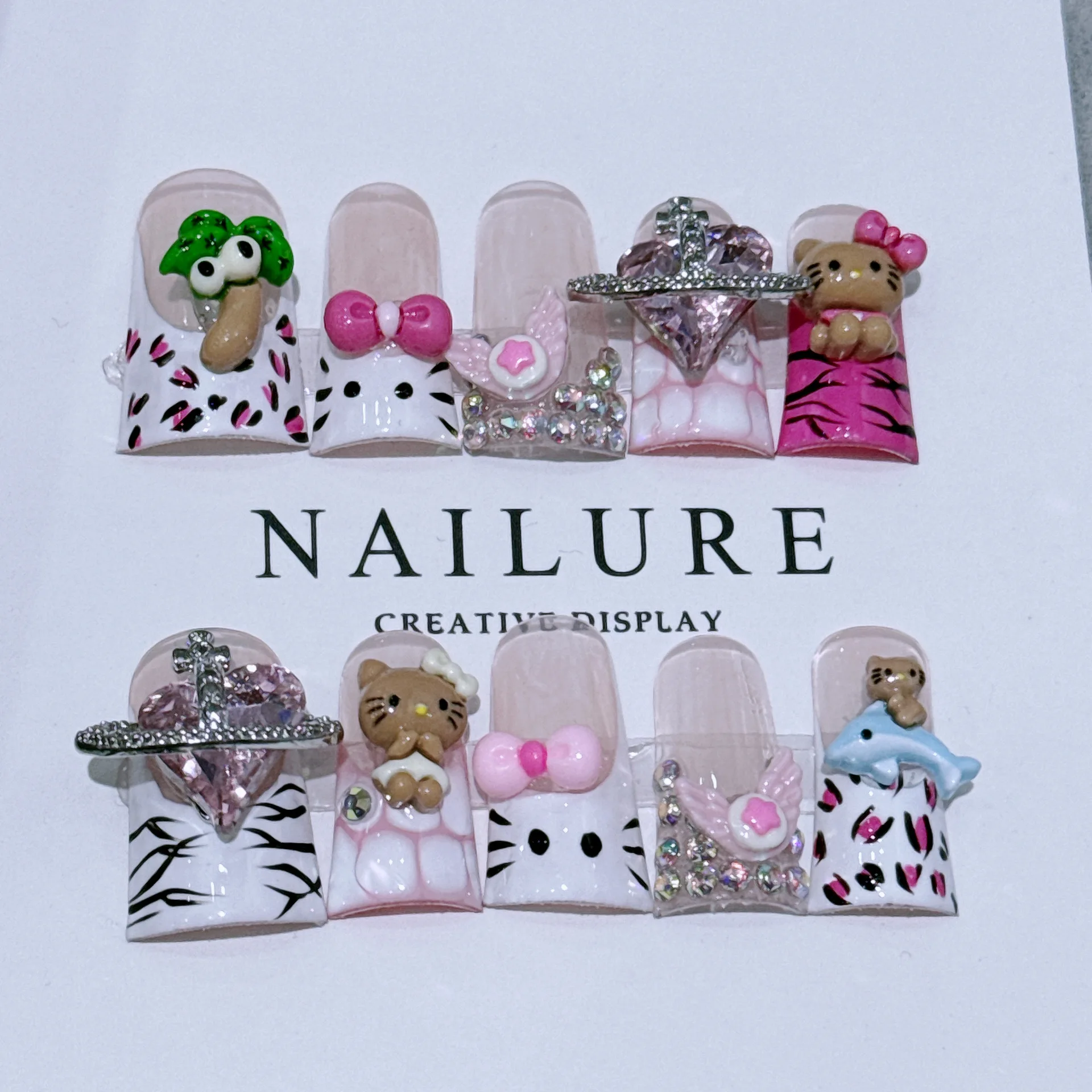 Duck Bill Manicure K Door Duck Bill = Everlasting French Spicy Girls Cute Hand-Worn Armour
Duck Bill Manicure K Door Duck Bill = Everlasting French Spicy Girls Cute Hand-Worn Armour
