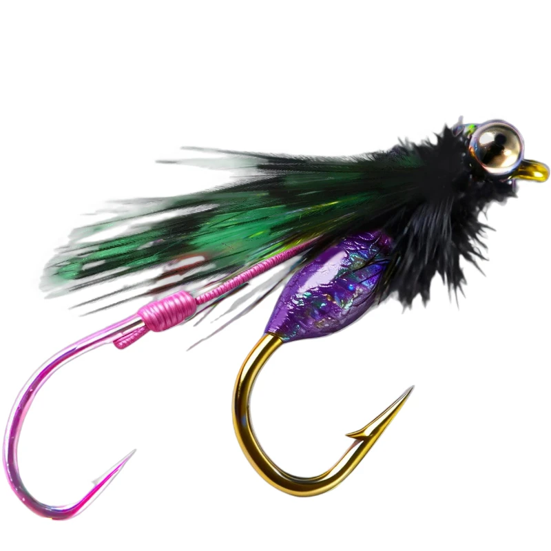 Modified Rattlesnake Line Set Mosquito Fly Hooks Spinner Blade Micro Lure Double Hooks For Minnow Topmouth Insect Fly Fish Hooks
Modified Rattlesnake Line Set Mosquito Fly Hooks Spinner Blade Micro Lure Double Hooks For Minnow Topmouth Insect Fly Fish Hooks