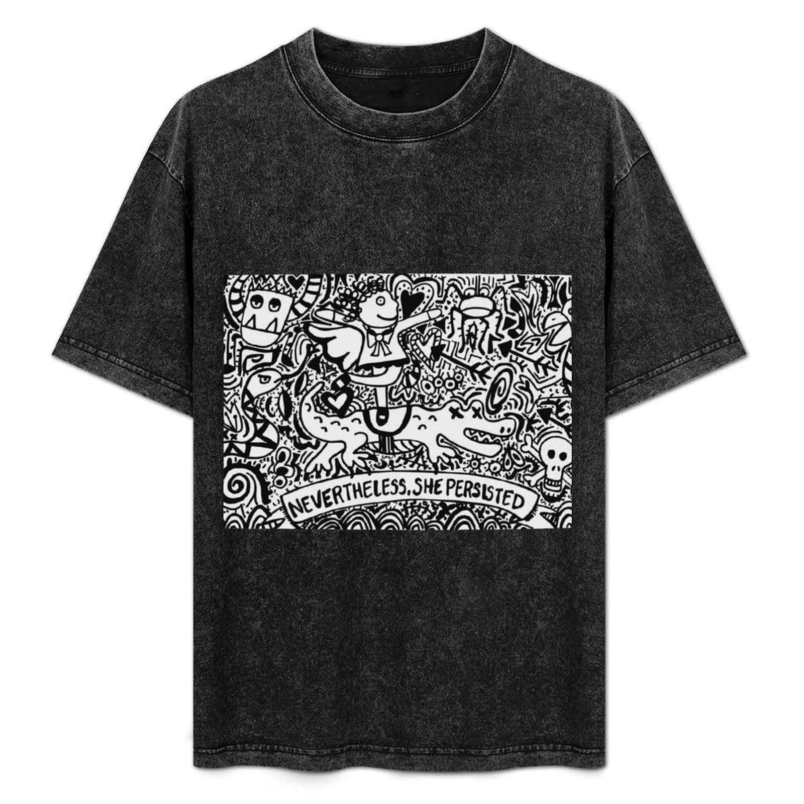 Nevertheless, she persisted T-Shirt Simple Graphic Design T-Shirt
Nevertheless, she persisted T-Shirt Simple Graphic Design T-Shirt