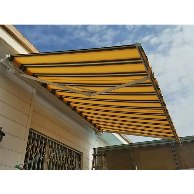 Retractable Folding Arms PU Coated Sail Finishing Balcony Outdoor Awning
Retractable Folding Arms PU Coated Sail Finishing Balcony Outdoor Awning