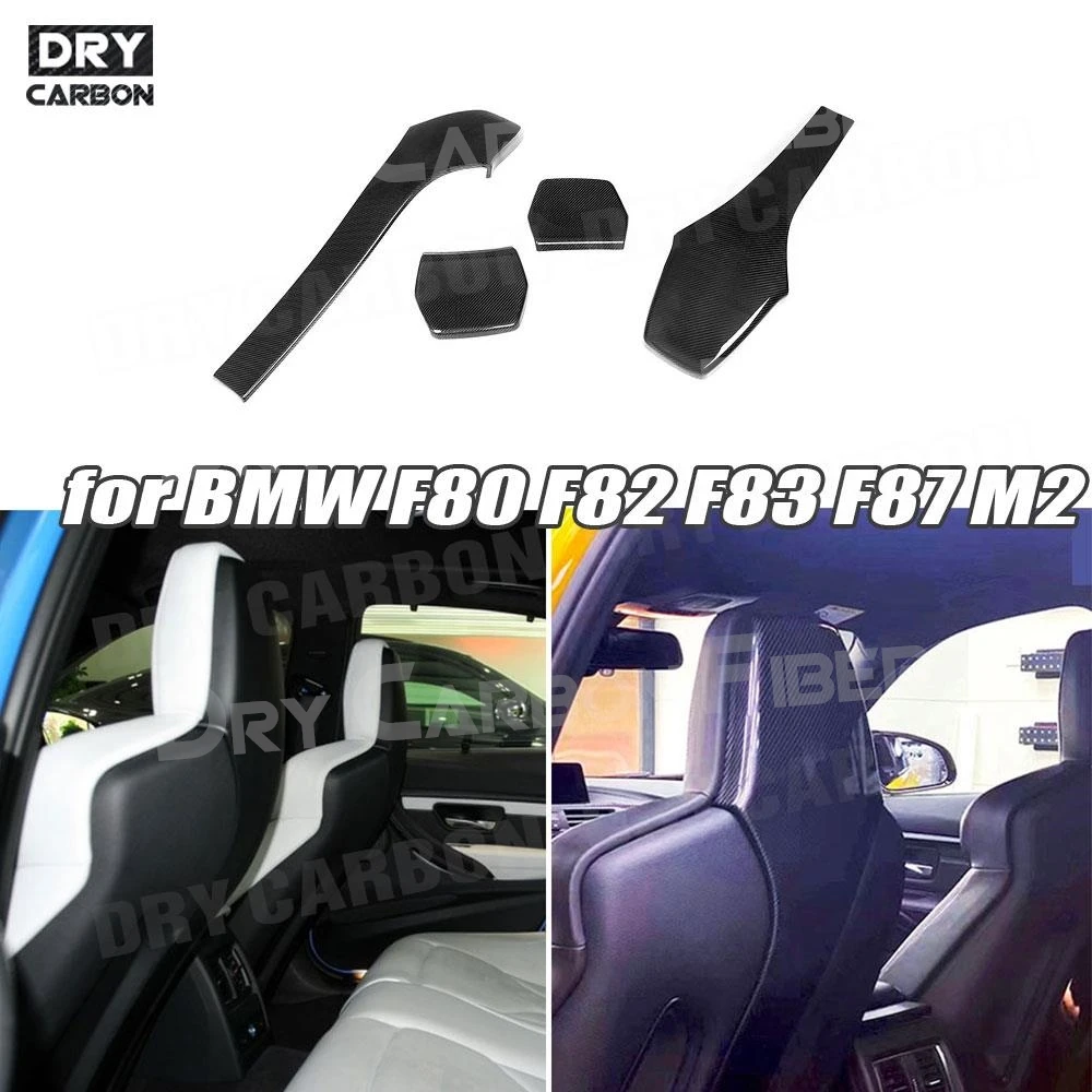 Carbon Fiber Car Inner Seat Back Covers Trims for BMW F80 M3 F82 F83 M4 F87 M2 M2C 2014 2015 2016 2017 2018 2019 Accessories
Carbon Fiber Car Inner Seat Back Covers Trims for BMW F80 M3 F82 F83 M4 F87 M2 M2C 2014 2015 2016 2017 2018 2019 Accessories