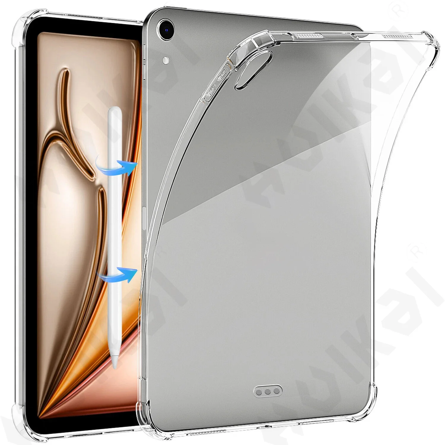 Case For iPad Air 2026 13 11 M4 inch 2026 Tablet Transparent Back Slim TPU Clear Protective Cover Fundas
Case For iPad Air 2026 13 11 M4 inch 2026 Tablet Transparent Back Slim TPU Clear Protective Cover Fundas