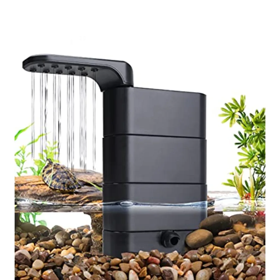 【Spot goods】150GPH Turtle Filter with 2 Sponges Bio Ball 3-in-1 Water Circulation Draining Bio Filtration Amphibian Tank Filter
【Spot goods】150GPH Turtle Filter with 2 Sponges Bio Ball 3-in-1 Water Circulation Draining Bio Filtration Amphibian Tank Filter