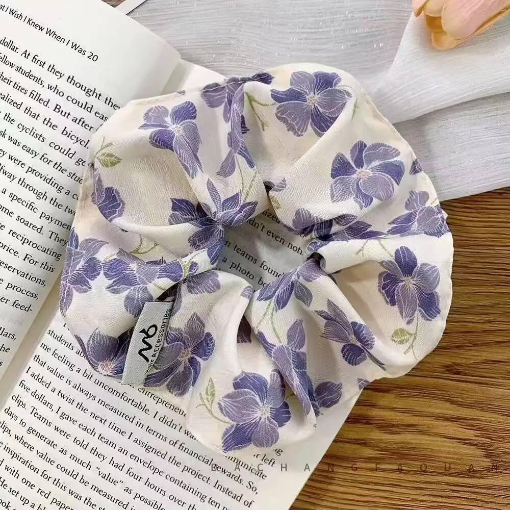New Korean Oil Painting Floral Purple Advanced Elastic Scrunchy Set for Women Ponytail Hair Accessory Premium Portable
New Korean Oil Painting Floral Purple Advanced Elastic Scrunchy Set for Women Ponytail Hair Accessory Premium Portable