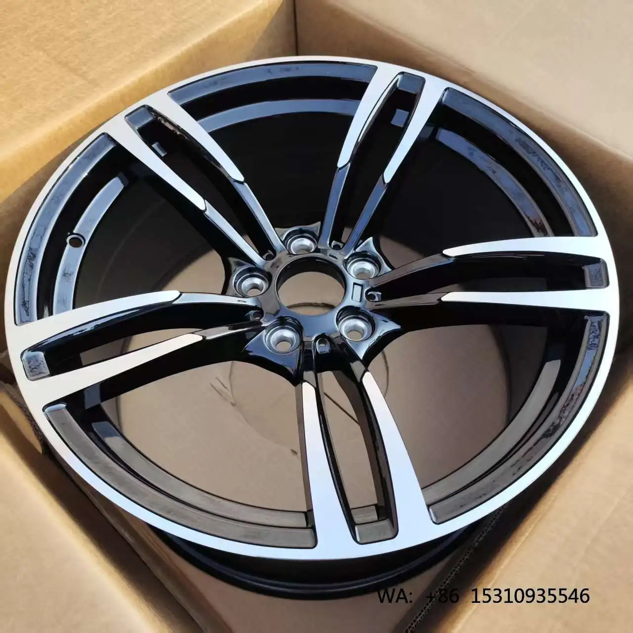 19 Inch 8.5J/9.5J Double Five Spoke Wheels 5x120 PCD Sport Alloy Rim For Universal Passenger Car Tuning
19 Inch 8.5J/9.5J Double Five Spoke Wheels 5x120 PCD Sport Alloy Rim For Universal Passenger Car Tuning
