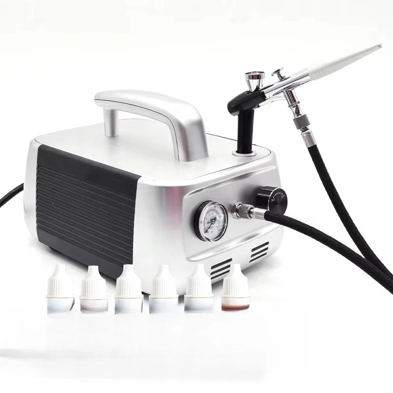 Innovative eco-friendly plastic square air brush set, adjustable function, high capacity
Innovative eco-friendly plastic square air brush set, adjustable function, high capacity
