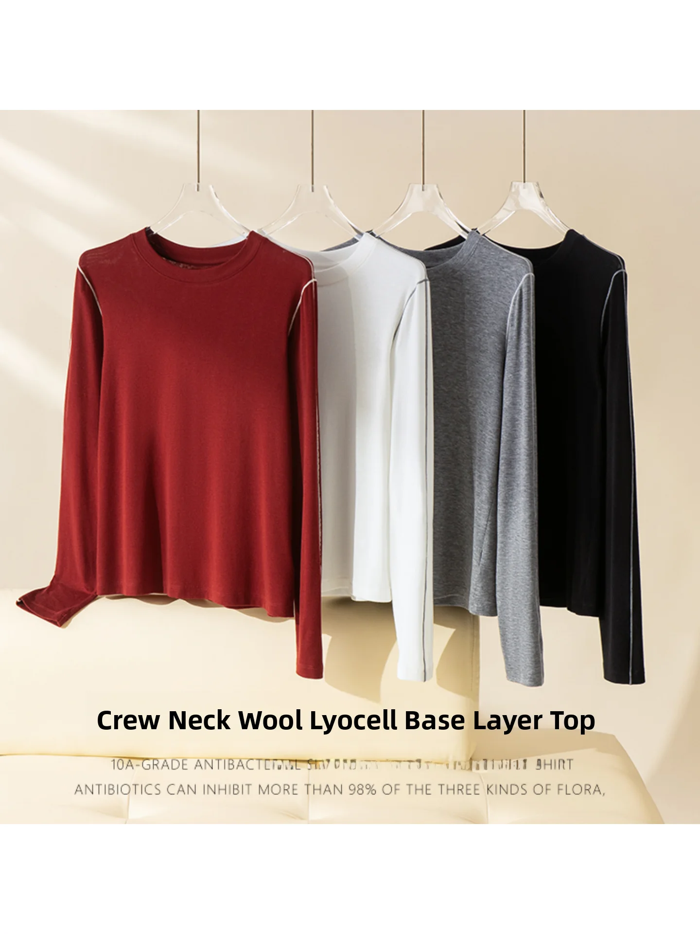 Autumn Winter Women's Basic Versatile Long Sve T-irt round Ne Color Blo Base Layer irt Single Layer Casual Top
Autumn Winter Women's Basic Versatile Long Sve T-irt round Ne Color Blo Base Layer irt Single Layer Casual Top