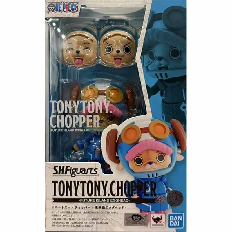 Bandai One Piece Аниме Фигурка SHF Chopper Остров будущего Egghead Фигурки Коллекционные игрушки с высокой посадкой для мальчиков Подарок 
Bandai One Piece Аниме Фигурка SHF Chopper Остров будущего Egghead Фигурки Коллекционные игрушки с высокой посадкой для мальчиков Подарок