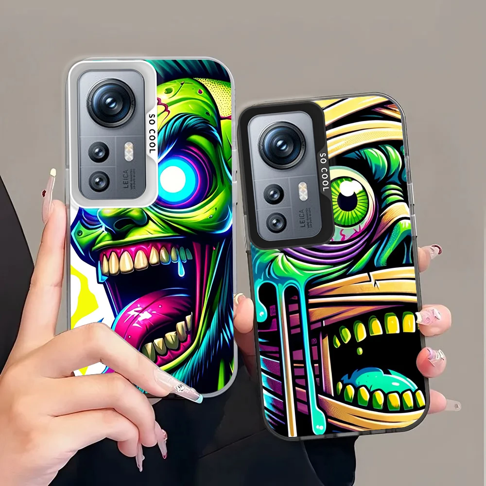 Cartoon Zombie Cool For Redmi K60 12 10X 9T 9C 8 A1 A2 Plus 4G Fashion Colorful Silver Phone Case
Cartoon Zombie Cool For Redmi K60 12 10X 9T 9C 8 A1 A2 Plus 4G Fashion Colorful Silver Phone Case