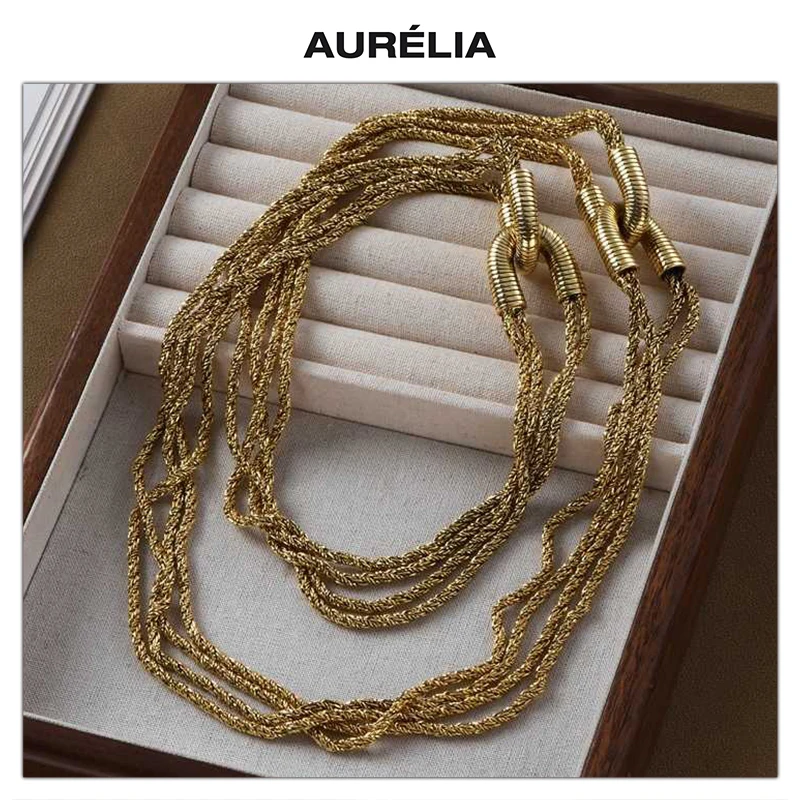 Vintage Europe America Long Necklace Multilayer Sweater Chain Women Top Quality Luxury Jewelry Accessories Trend
Vintage Europe America Long Necklace Multilayer Sweater Chain Women Top Quality Luxury Jewelry Accessories Trend