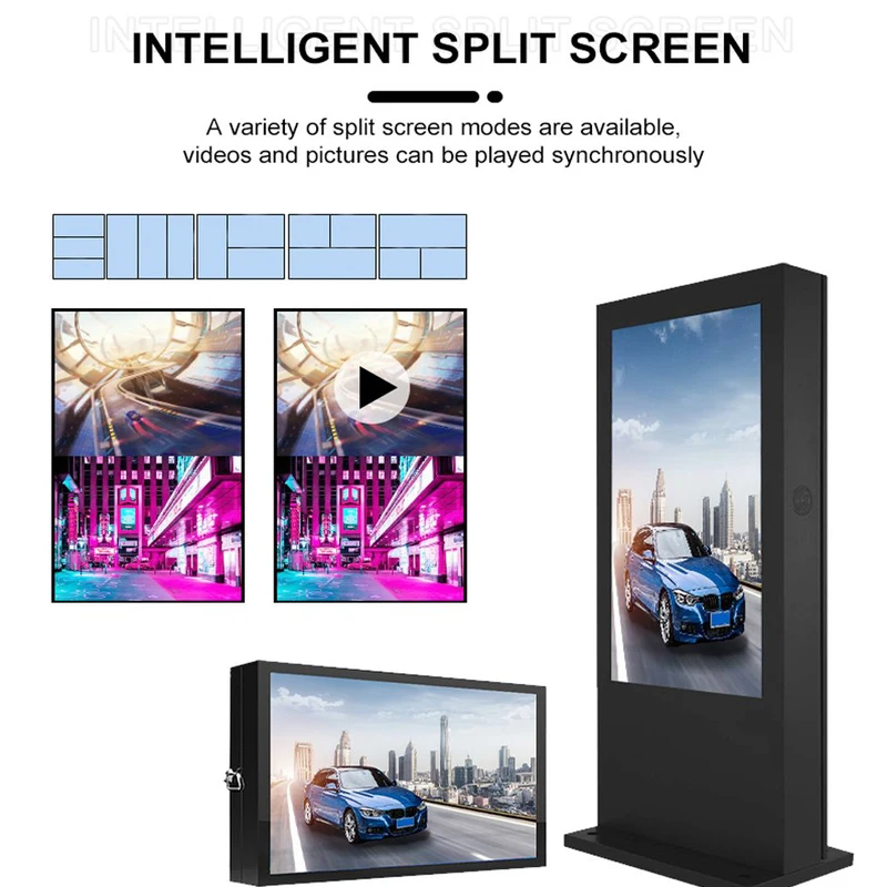 Digital Signage Billboard Outdoor Advertising Display Screen Outdoor Display Advertising Screen
Digital Signage Billboard Outdoor Advertising Display Screen Outdoor Display Advertising Screen