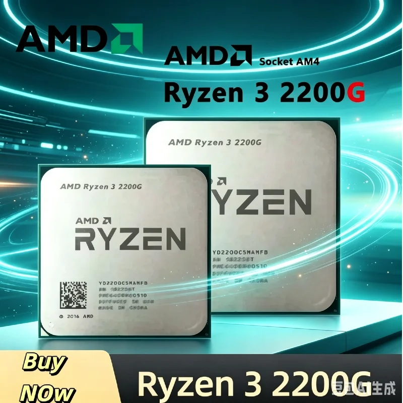 AMD Ready Stock Used R3 2200G Ryzen 3 2200G 3.5GHz 14nm Zen Quad-Core Quad-Thread CPU YD2200C5M4MFB AM4 Socket
AMD Ready Stock Used R3 2200G Ryzen 3 2200G 3.5GHz 14nm Zen Quad-Core Quad-Thread CPU YD2200C5M4MFB AM4 Socket