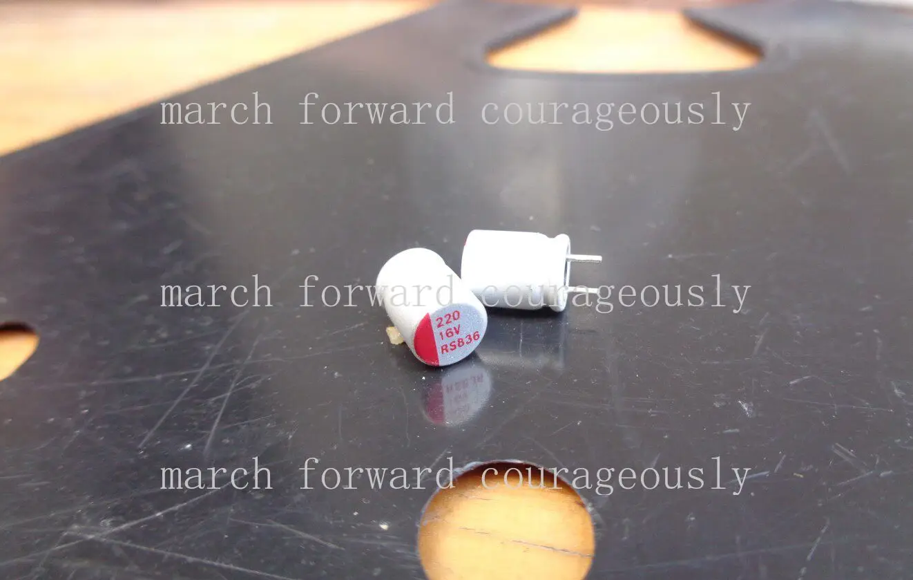 100pcs For ACON solid-state capacitor, RS with low resistance, 16V, 220UF, 6X8, 105 degrees
100pcs For ACON solid-state capacitor, RS with low resistance, 16V, 220UF, 6X8, 105 degrees