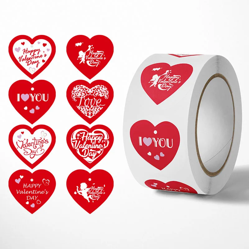 500stickers 1inch Red Heart Stickers for Valentine's Day Baking Packaging Sticker Envelope Seals Love Decorative Stickers
500stickers 1inch Red Heart Stickers for Valentine's Day Baking Packaging Sticker Envelope Seals Love Decorative Stickers