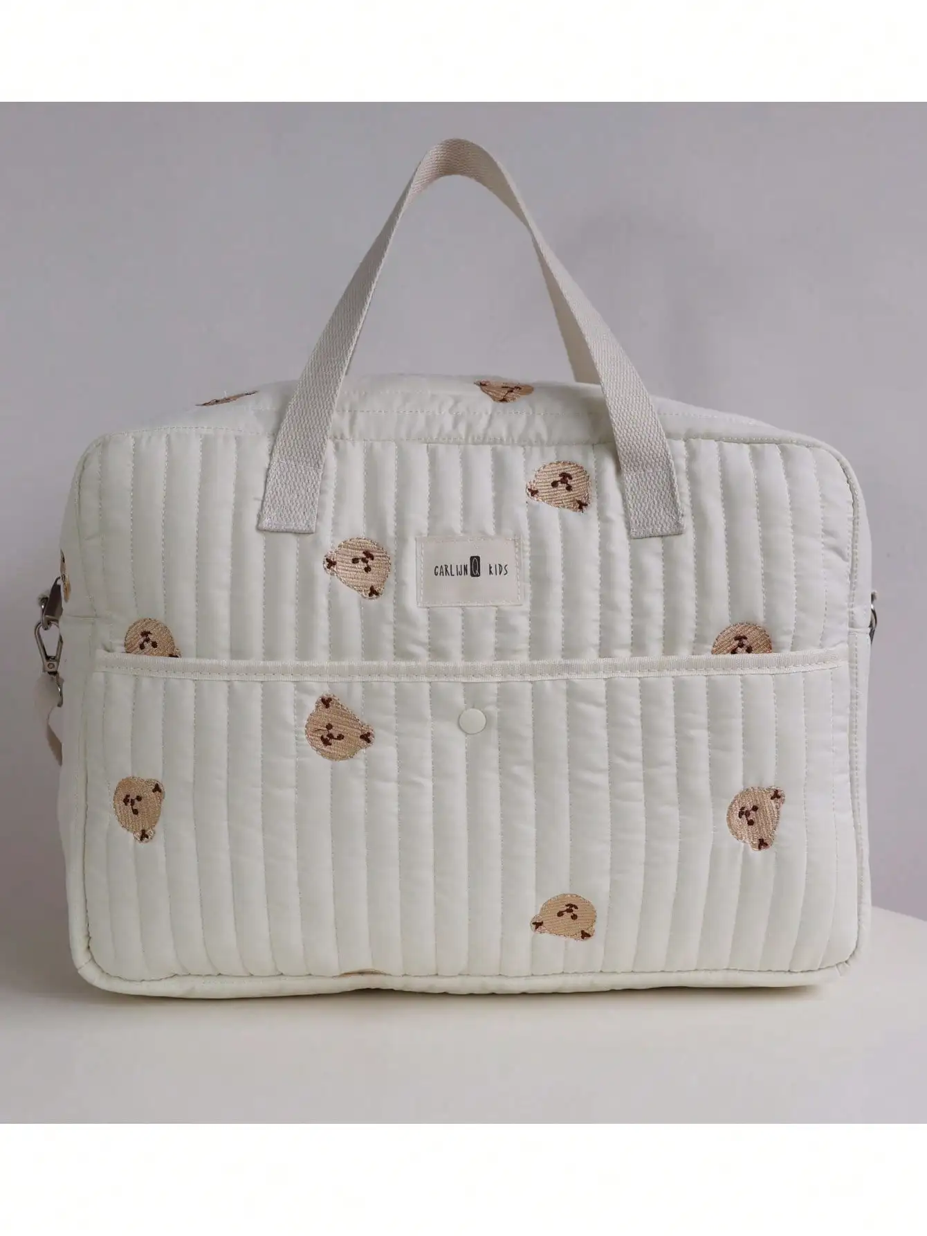 1pc Portable Mummy Bag, Cute Embroidered Maternity Backpack Shoulder Crossbody Bag For Girl
1pc Portable Mummy Bag, Cute Embroidered Maternity Backpack Shoulder Crossbody Bag For Girl
