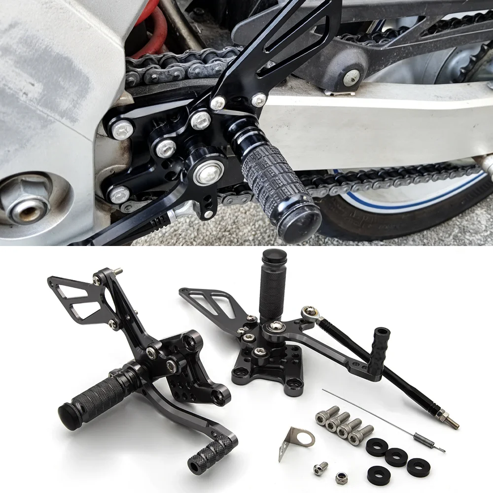 For Suzuki GSXR750 GSXR600 GSXR-700 GSXR-600 GSXR 700 600 K1-K5 1996-2005 CNC Aluminum Foot Pegs Footrest Rearset Footpeg
For Suzuki GSXR750 GSXR600 GSXR-700 GSXR-600 GSXR 700 600 K1-K5 1996-2005 CNC Aluminum Foot Pegs Footrest Rearset Footpeg