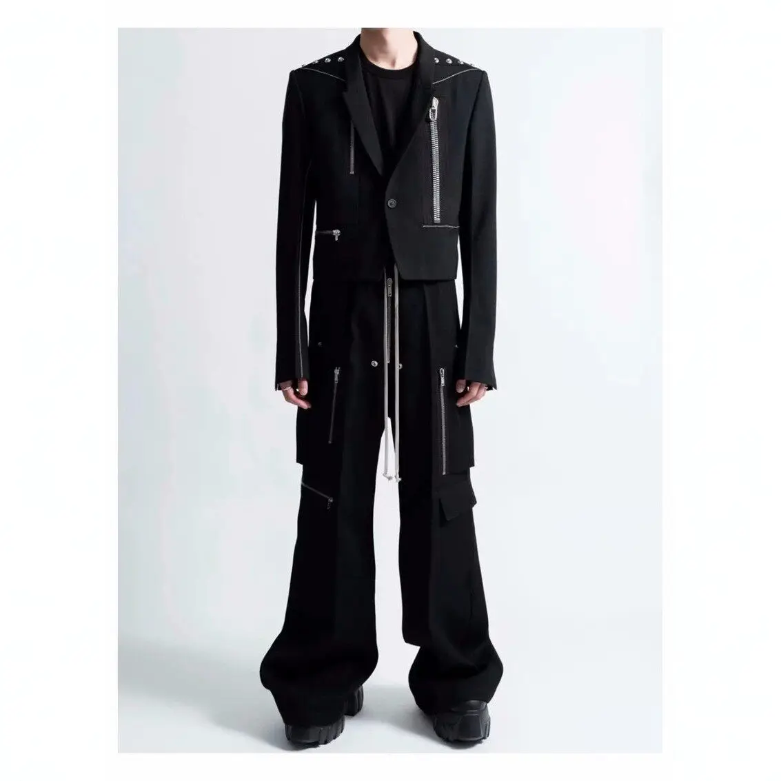 2026RO Style Loose Wide Leg Floor-Length Elastic Bell Bottoms Multi-Pocket Workwear Trousers Casual Straight Leg Pants
2026RO Style Loose Wide Leg Floor-Length Elastic Bell Bottoms Multi-Pocket Workwear Trousers Casual Straight Leg Pants