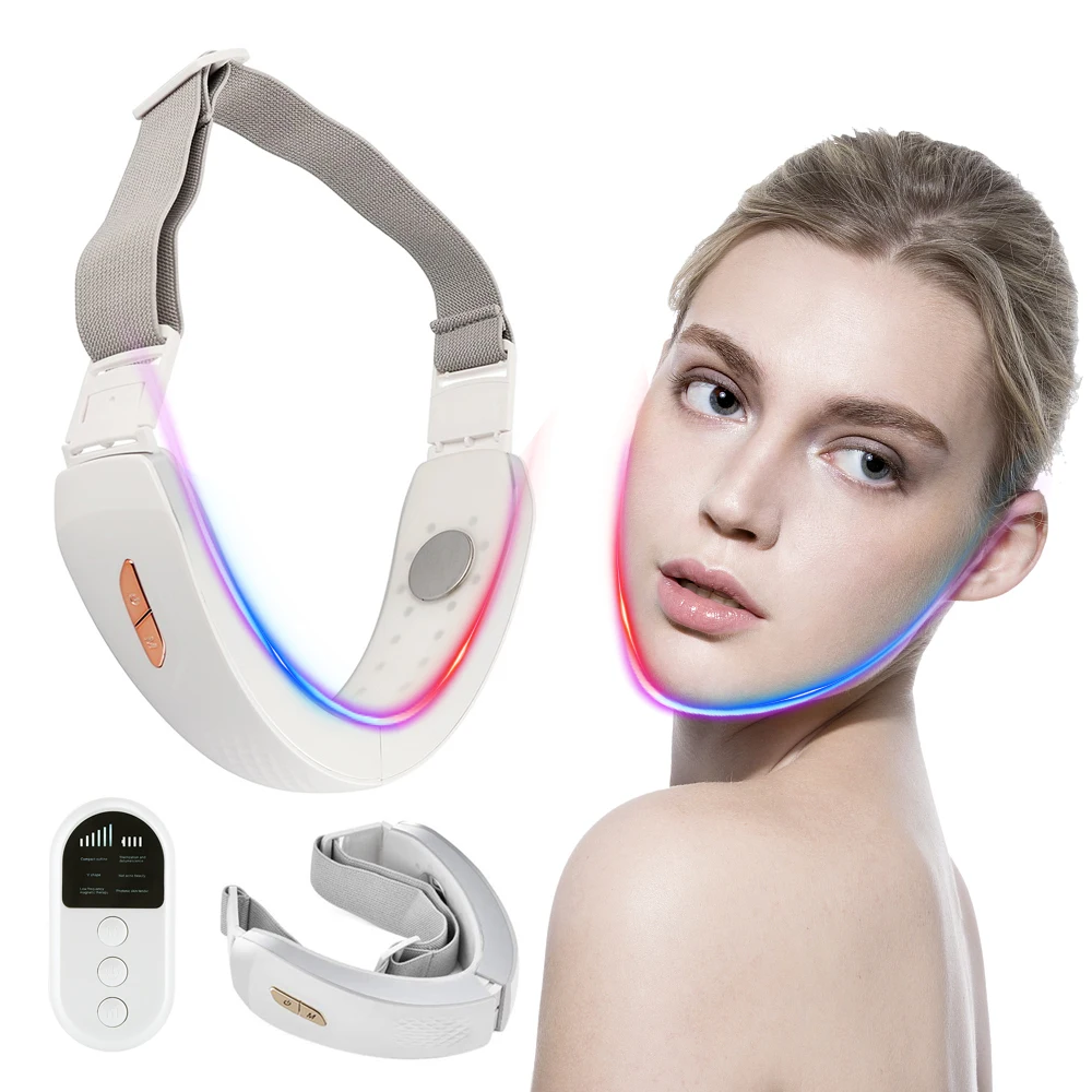 V Face Facial Machine Electric V-Line Up Lift Belt Face Massage LED Face Skin Lifting Firming Beauty Device Double Chin Reducer
V Face Facial Machine Electric V-Line Up Lift Belt Face Massage LED Face Skin Lifting Firming Beauty Device Double Chin Reducer