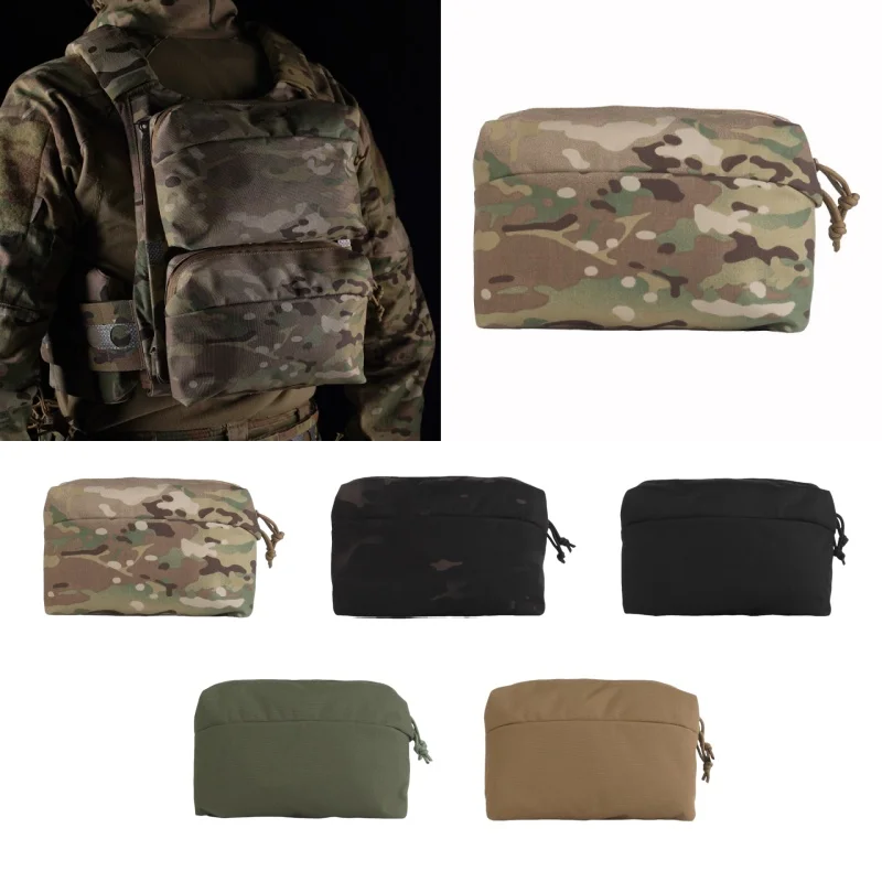 Многофункциональная универсальная сумка для кемпинга на открытом воздухе 6x9, многослойный карман для хранения уличного снаряжения, монтаж MOLLE
Многофункциональная универсальная сумка для кемпинга на открытом воздухе 6x9, многослойный карман для хранения уличного снаряжения, монтаж MOLLE