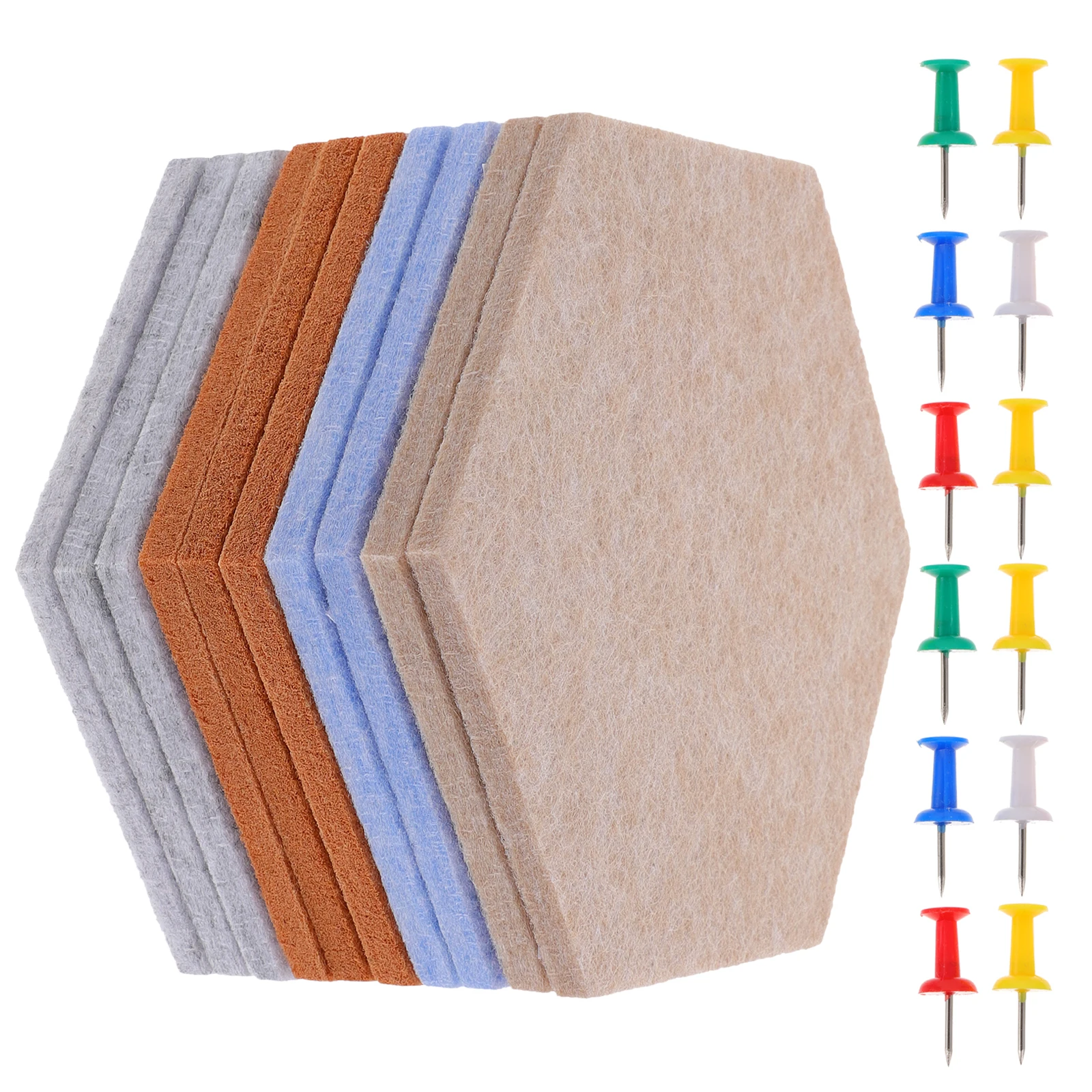 10pcs Hexagon Felt Thick Wall Adhesive Pin Board Decorative Memo Bulletin Board For Home Office Classroom Wall Hanging Key
10pcs Hexagon Felt Thick Wall Adhesive Pin Board Decorative Memo Bulletin Board For Home Office Classroom Wall Hanging Key