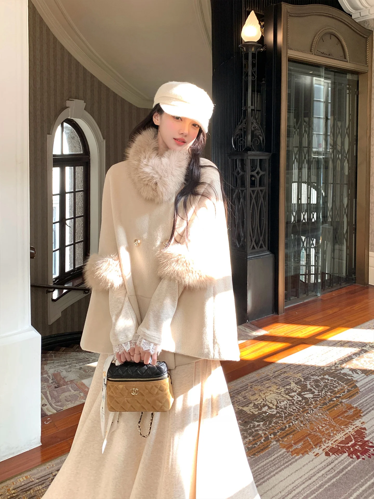 Женское шерстяное пальто Acaine с воротником, длинными рукавами, на пуговицах, средней длины, элегантная верхняя одежда для осеннего сезона, утепленное
Женское шерстяное пальто Acaine с воротником, длинными рукавами, на пуговицах, средней длины, элегантная верхняя одежда для осеннего сезона, утепленное