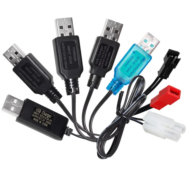 Toy Battery Charger 3.6V 4.8V 6V 7.2V Charging Battery Pack Overcharge Protection USB Charging Cable
Toy Battery Charger 3.6V 4.8V 6V 7.2V Charging Battery Pack Overcharge Protection USB Charging Cable
