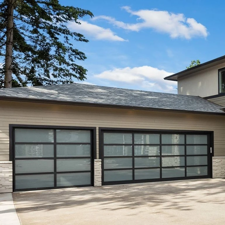 Modern Frosted Glass Garage Door for Home with Waterproof and Soundproof Properties Automatic Garage Doors Customizable Size
Modern Frosted Glass Garage Door for Home with Waterproof and Soundproof Properties Automatic Garage Doors Customizable Size