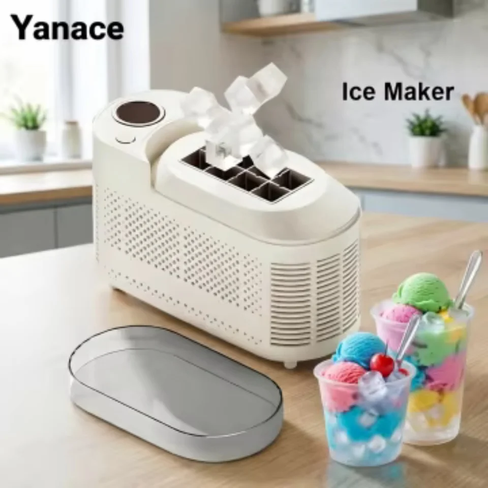 Yanace Portable Ice Maker Countertop Electric Ice Cube Maker for Home Kitchen Bar Party Fast Cooling Clean Perfect for Drinks
Yanace Portable Ice Maker Countertop Electric Ice Cube Maker for Home Kitchen Bar Party Fast Cooling Clean Perfect for Drinks