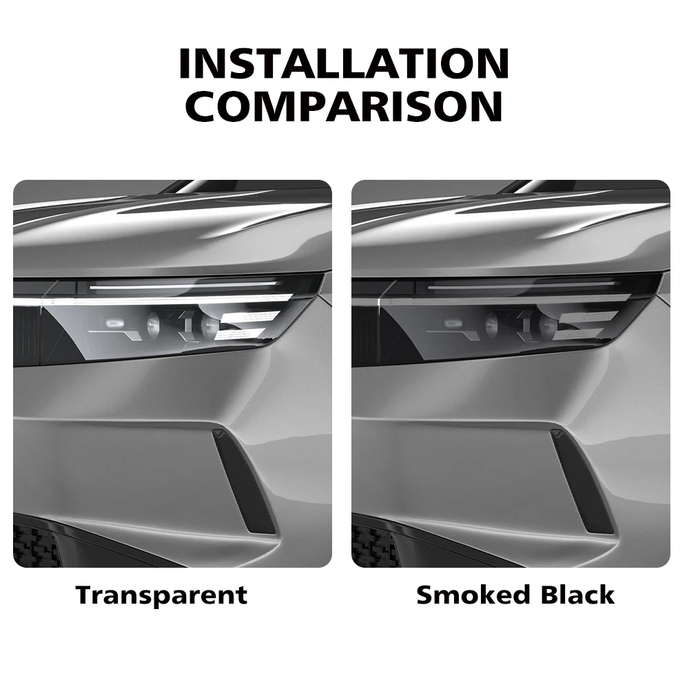 For Opel Grandland 2025-2026 Smoke Black High-Gloss TPU Headlight PPF Film Pre-Cut Anti-Scratch Protective Vinyl Wrap Cover Kit
For Opel Grandland 2025-2026 Smoke Black High-Gloss TPU Headlight PPF Film Pre-Cut Anti-Scratch Protective Vinyl Wrap Cover Kit