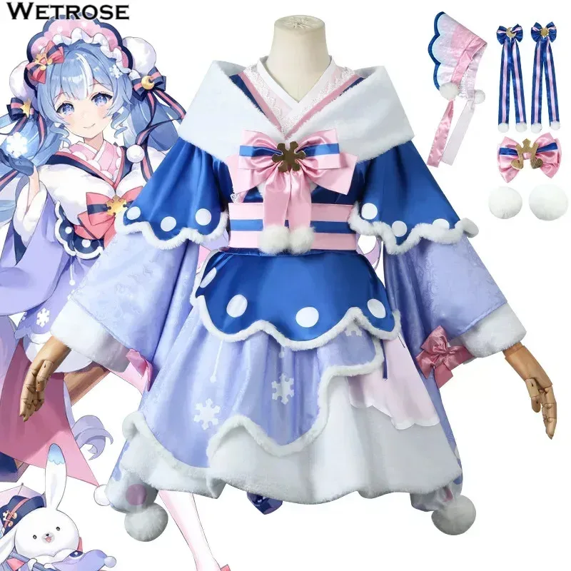【Wetrose】In Stock Snow Miku 2023 Cosplay Costume Yuki Dress Full Set Wig Halloween Christmas Xmas
【Wetrose】In Stock Snow Miku 2023 Cosplay Costume Yuki Dress Full Set Wig Halloween Christmas Xmas
