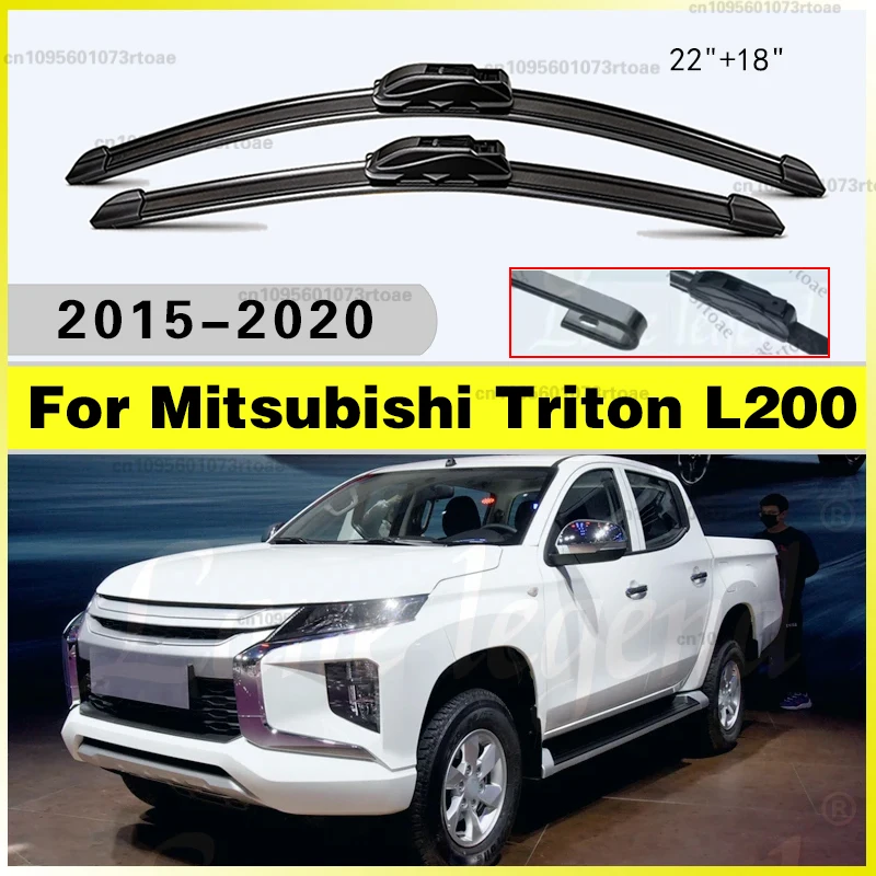 2pc Front Wiper Blades 22"18" Windscreen Windshield Brushes J U Hook Accessories For Mitsubishi Triton L200 2015-2020
2pc Front Wiper Blades 22"18" Windscreen Windshield Brushes J U Hook Accessories For Mitsubishi Triton L200 2015-2020