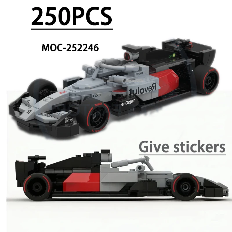 MOC-251326 • Building Block Super Sports Car R26 Model 263 Pieces Birthday Gift Christmas Gift Toy Gift Includes Stickers
MOC-251326 • Building Block Super Sports Car R26 Model 263 Pieces Birthday Gift Christmas Gift Toy Gift Includes Stickers