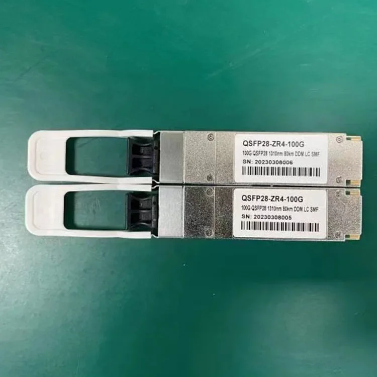 QSFP-100G-ZR4-S Совместимый 1310 нм LC дуплекс 100G QSFP28 ZR4 SMF 100GBASE-ZR4, 4x25,8 Гбит/с, оптический модуль приемопередатчика 80 км DDM
QSFP-100G-ZR4-S Совместимый 1310 нм LC дуплекс 100G QSFP28 ZR4 SMF 100GBASE-ZR4, 4x25,8 Гбит/с, оптический модуль приемопередатчика 80 км DDM