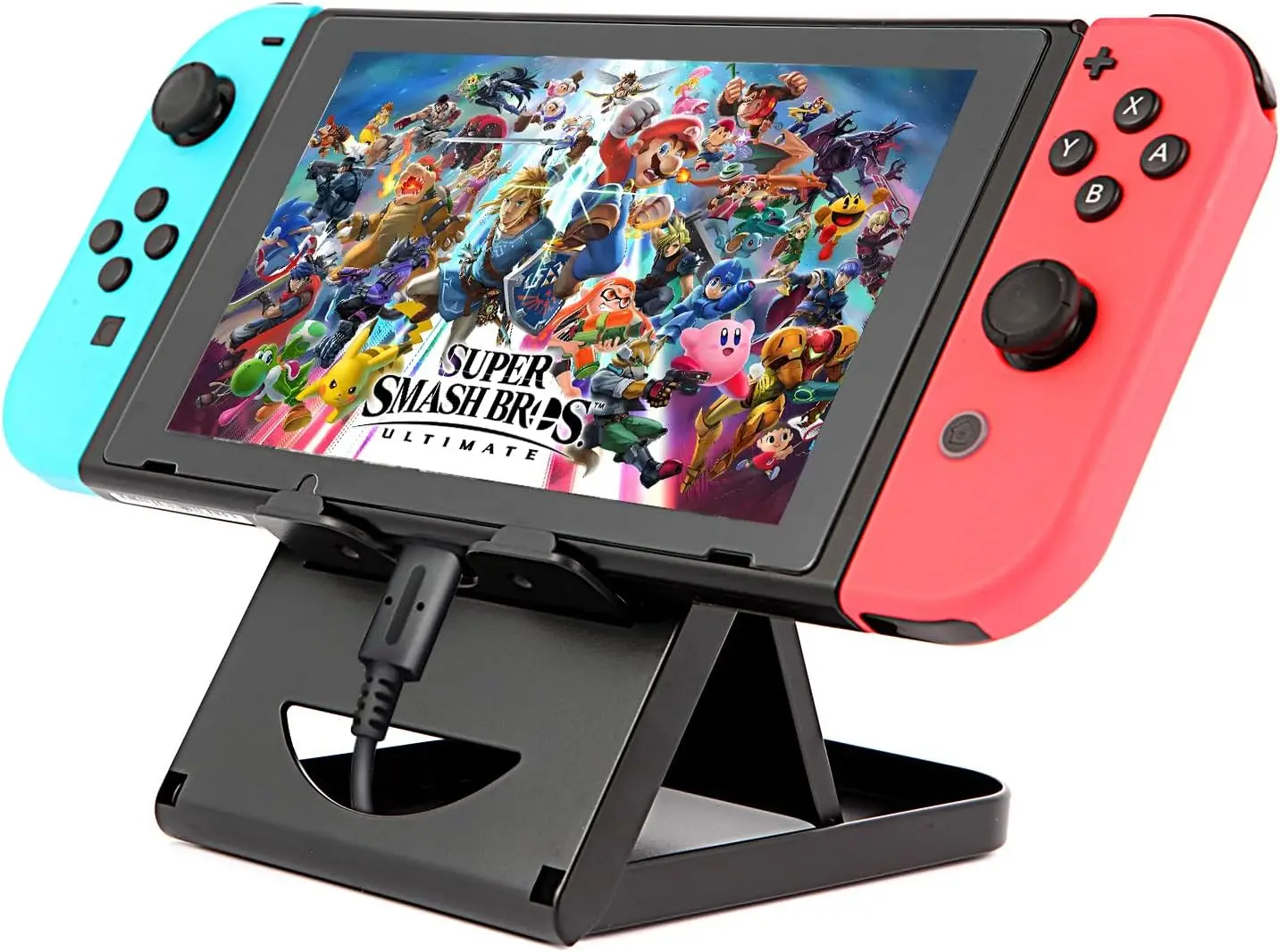 Switch 2 Stand,Foldable,Adjustable and Portable table play stand for N-switch console playing and charging controller
Switch 2 Stand,Foldable,Adjustable and Portable table play stand for N-switch console playing and charging controller