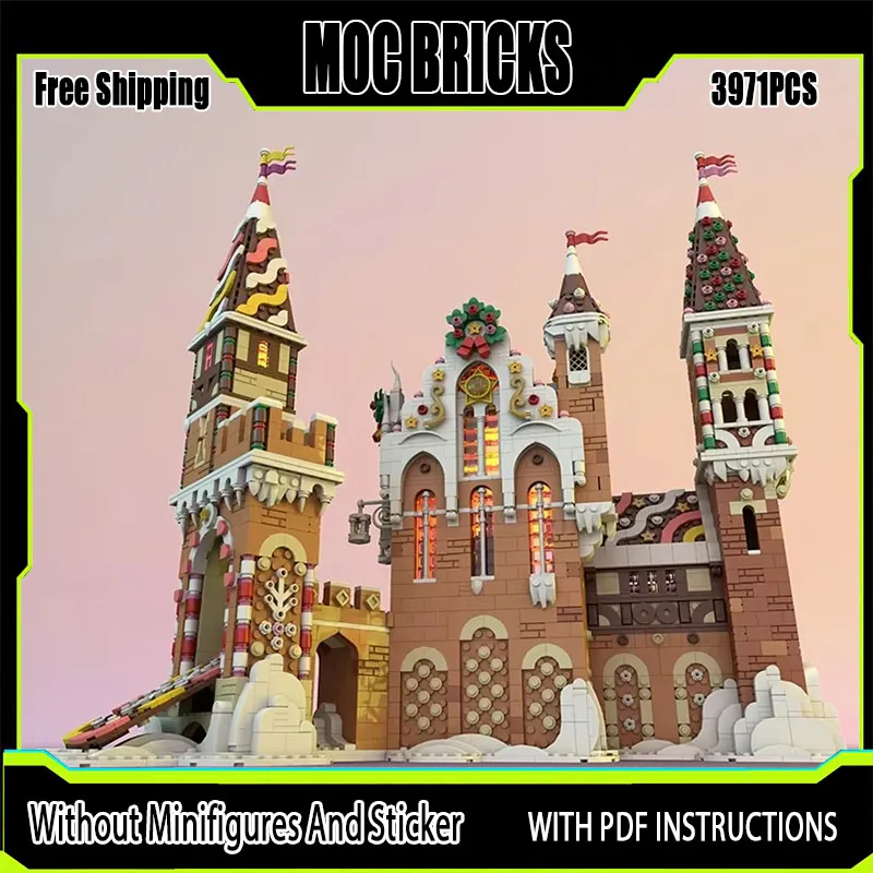 Moc Building Bricks Christmas Fortress Model Gingerbread Castle Technology Modular Blocks Gifts Toys For Children DIY Assembly
Moc Building Bricks Christmas Fortress Model Gingerbread Castle Technology Modular Blocks Gifts Toys For Children DIY Assembly